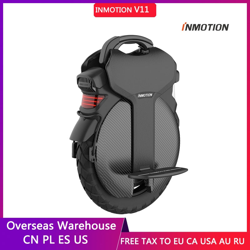 2021 Hottest INMOTION V11 Adult electric unicycle One wheel bike Scooter Electric wheels motow 2000W 84V/1500wh,Headlight 18W|Self Balance Scooters|