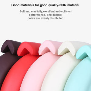 2M Soft Baby Safety Desk Table Edge Guard Strip Security L Shaped Kids Protection Bumper Edge Angle Home Anti collision Strip|Edge & Corner Guards|