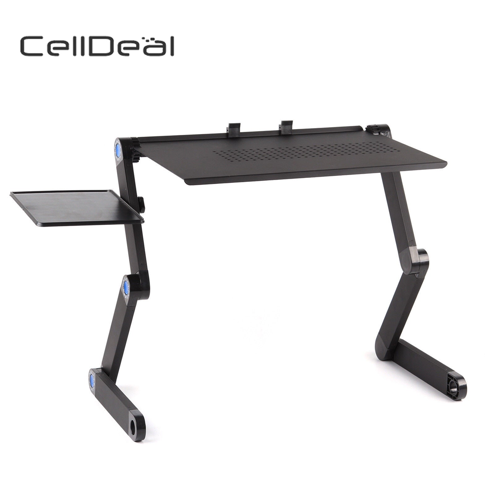 Adjustable Portable Folding Laptop Desk Computer Table Stand Tray for Bed Useful Side Tables Furniture Living Room Table|Laptop Desks|