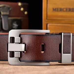 [DWTS]Men Belt Male High Quality Leather Belt Men Male Genuine Leather Strap Luxury Pin Buckle Fancy Vintage Jeans Free Shipping|Men's Belts|