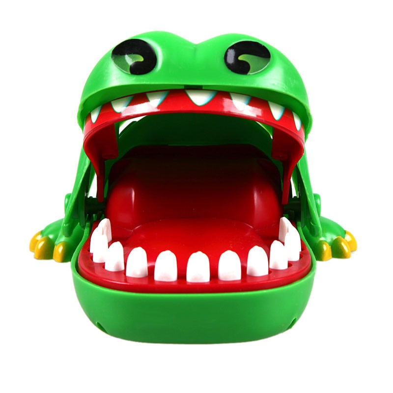 Hot Sell Creative Practical Jokes Mouth Tooth Alligator Hand Children's Toys Family Games Classic Biting Hand Crocodile Game|Gags & Practical Jokes|