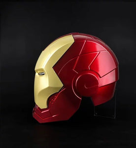 Marvel Avengers Iron Man Helmet Cosplay 1:1 Light Led Ironman Mask PVC Action Figure Toys|Action Figures|