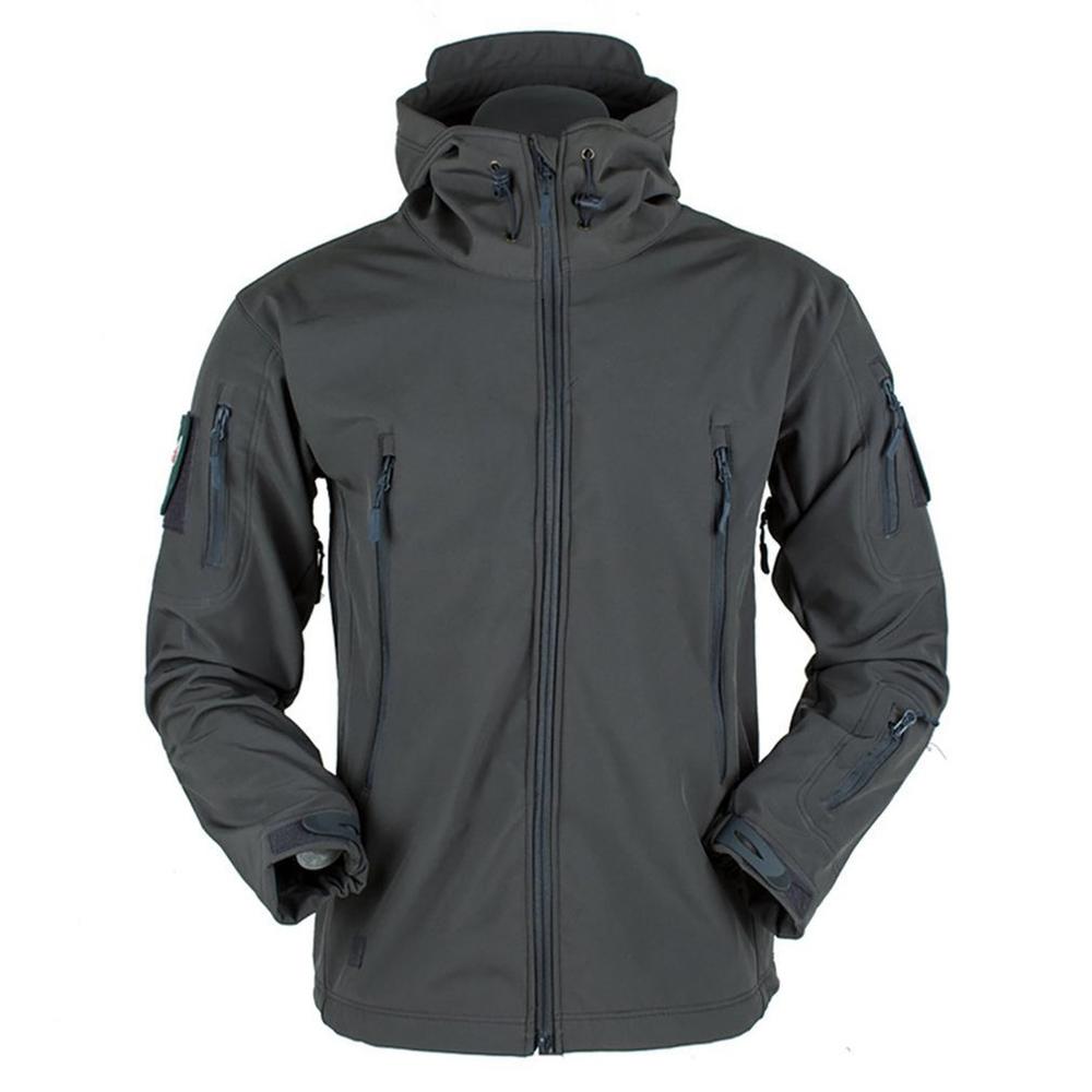 Men's jacket Outdoor Soft Shell Fleece Men's And Women's Windproof Waterproof Breathable And Thermal Three In One Youth Hooded|Jackets|