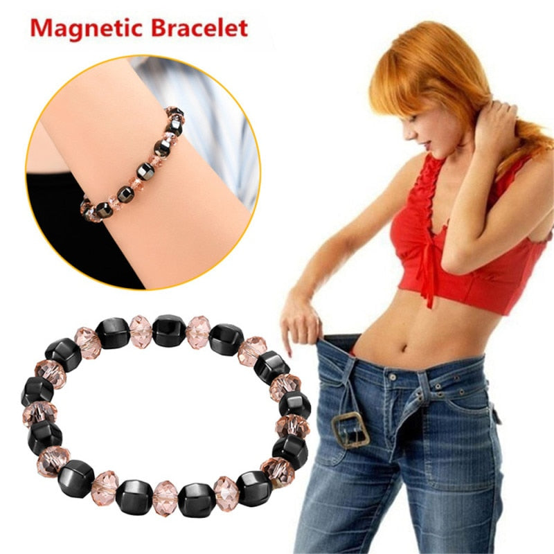 Weight Loss Bio Magnetic Bracelet 1Pcs Charm Bracelets for Men Women Twisted Magnet Health Slimming Bracelets Bangles Jewelry|Slimming Creams|