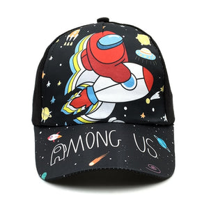 1 8 Years Space Game Among Baseball Caps For Girls And Boys Fashion Summer Snapback Cap Adjustable Cartoon Children Gift Dad Hat|Men's Baseball Caps|