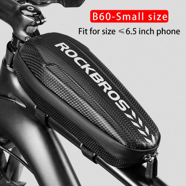 ROCKBROS Universal Electric Scooter Head Handle Bag Hard Shell Bag Electric Scooter