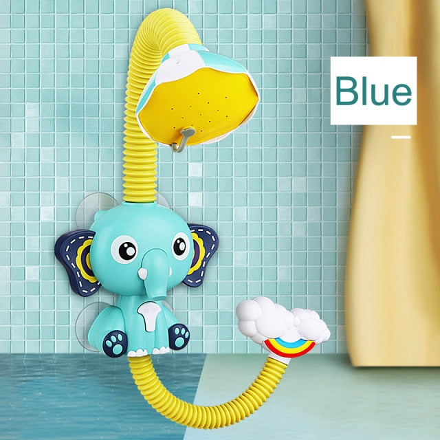 Bath Toys Baby Water Game Elephant Model Faucet Shower Electric Water Spray Toy For Kids Swimming Bathroom Baby Toys|Bath Toy|