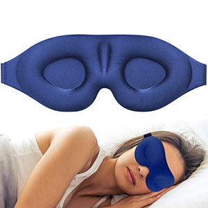 Eye mask for Sleeping 3D Contoured Cup Blindfold Concave Molded Night Sleep Mask Block Out Light with women men|Sleep & Snoring|