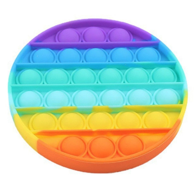 Hot Push Bubble Fidget Toys Adult Stress Relief Toy Antistress Soft Squishy Anti Stress Gift Anti Stress Box|Squeeze Toys|
