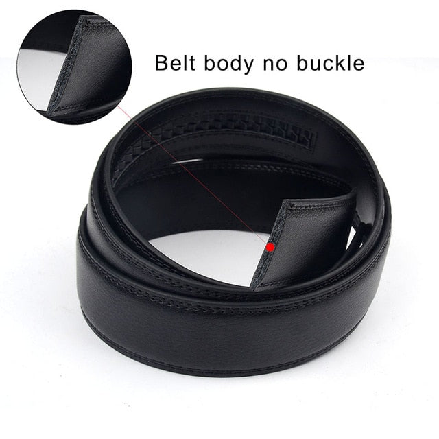 Brand Genuine Leather Belt Man Men's Belt Cow Man Designer Belts Fashion Automatic Buckle Belts For Men Leather Designer|Men's Belts|